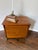 Wood Vintage Traditional Solid Wood 2-Drawer Mobile File Cabinet on Darnell Industrial Casters For Sale - Image 7 of 12