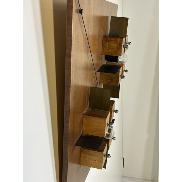 Large Arabesque Light Panel from Hit Proposal, 1970s For Sale - Image 4 of 18