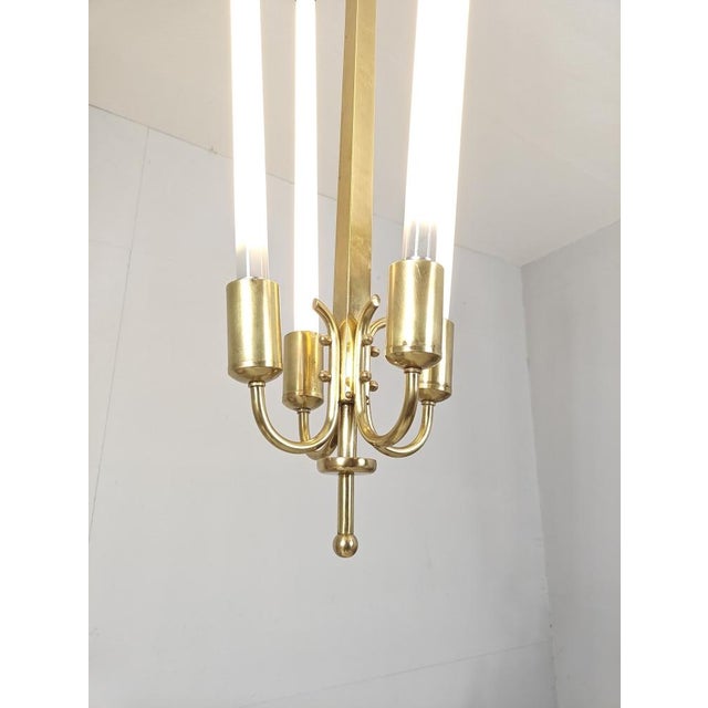1920s Vintage Art Deco Chandelier from Kayser & Co., 1920s For Sale - Image 5 of 8