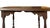 Early 20th Century Spanish Walnut With Wrought Iron Side Table For Sale - Image 9 of 9