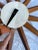 Mid-Century Modern 1950s Original Eames Era George Nelson Attributed Starburst Clock Wood Spokes For Sale - Image 3 of 7