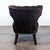 Pottery Barn Tufted Brown Velvet Lounge Chair For Sale In San Francisco - Image 6 of 8