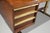Italian Walnut Desk with Brass Base, Italy, 1950s For Sale - Image 16 of 18