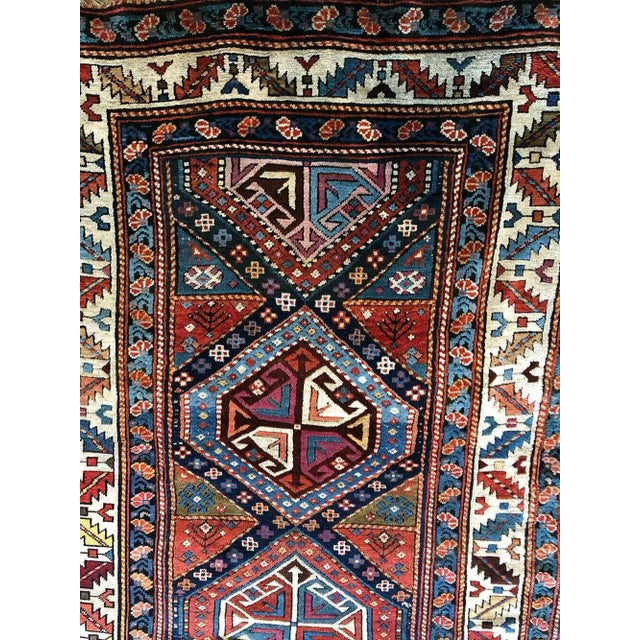 1900s Antique Caucasian Shirvan Rug For Sale In Los Angeles - Image 6 of 8