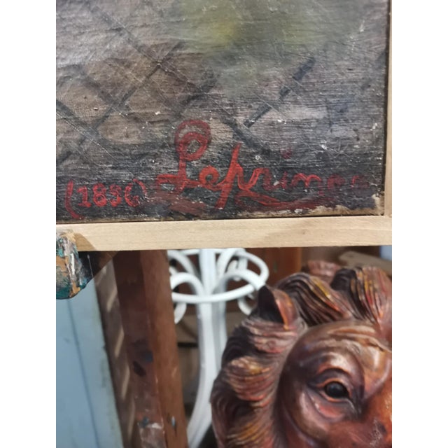 Late 19th Century The French Revolution, 1896, Oil on Canvas For Sale - Image 5 of 10