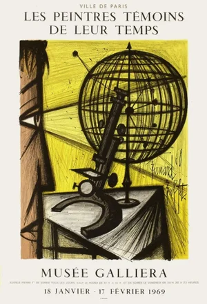 1969 Bernard Buffet Galliera Museum Poster