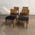 Mid-Century Modern Set of 4 E. Knudsen Model 47 Danish Teak and Cane Dining Chairs for Jensen & Lykkegaard For Sale - Image 3 of 11