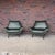Pair of Sculptural Midcentury Lounge Chairs Italian Influence Oversized Wing Arms For Sale In Cleveland - Image 6 of 9