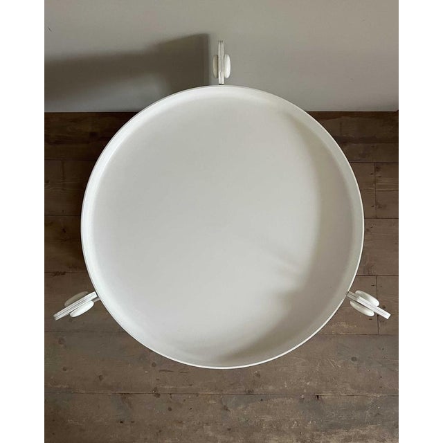 Plastic Side Table by Luigi Massoni for Guzzini, 1980s For Sale - Image 7 of 13