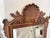 Mid 20th Century Vintage Mid-Century Italian Hollywood Regency Carved Shell Top Wall Mirror La Barge For Sale - Image 5 of 7