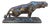 Georges Gardet, Sculpture of a Tiger on the Prowl, 1890s, Bronze For Sale