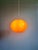 Orange Large Space Age Pendant Light in Orange Opaline, 1970s For Sale - Image 8 of 12