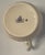 Ceramic Antique Belleek Ireland Cup & Saucer, 1926–1946 Black Mark, Relief Pattern, Gold Rim For Sale - Image 7 of 8
