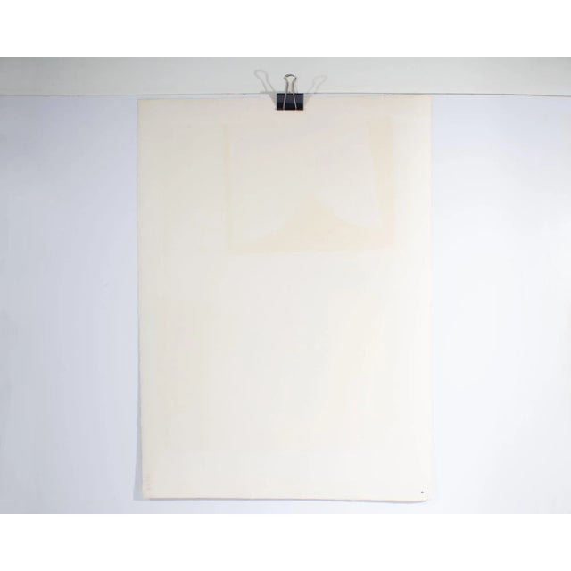 1973 “Structure Series #48” Abstract Serigraph Print by Harry Hilson For Sale - Image 10 of 10