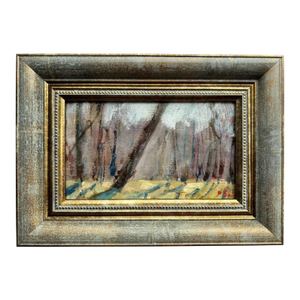 Framed Original Painting Plein Air Landscape by Valeriya Serova