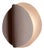 Onde #2 Wall Light in Sandy Stoneware by Margaux Leycuras For Sale