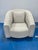 Modern Caracole Large Modern Channeled Chair For Sale - Image 3 of 9