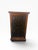 English Attributed Theodore Alexander Mahogany Rolling Bar Cabinet With Etched Brass Panels For Sale - Image 3 of 17