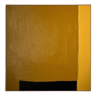 Bodasca, Ochre Yellow, 2026, Acrylic on Canvas For Sale