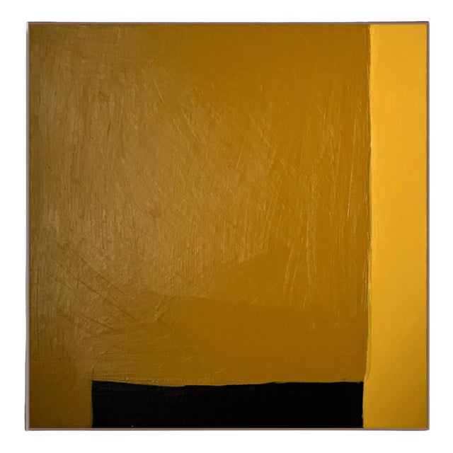 Bodasca, Ochre Yellow, 2026, Acrylic on Canvas For Sale