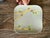 Mid 20th Century Weil Ware California 5.75 Inch Square Plates Hand Decorated Bamboo Pottery - Set of 6 For Sale - Image 11 of 11
