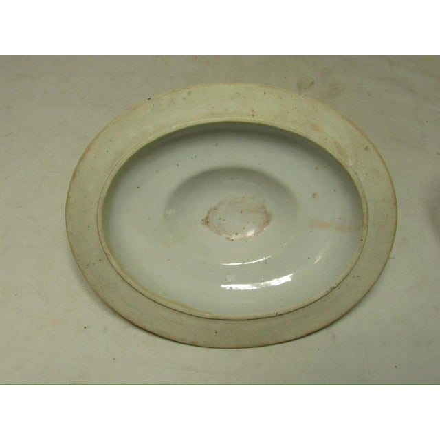 1900s Chinese Style Export Rose Medallion Porcelain Tureen For Sale - Image 15 of 17
