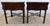 Late 20th Century Baker Furniture Mahogany Pair of Drop Leaf Tables For Sale - Image 5 of 12