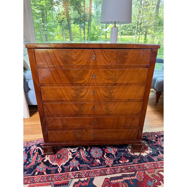 Biedermeier Chest of Drawers For Sale - Image 9 of 12
