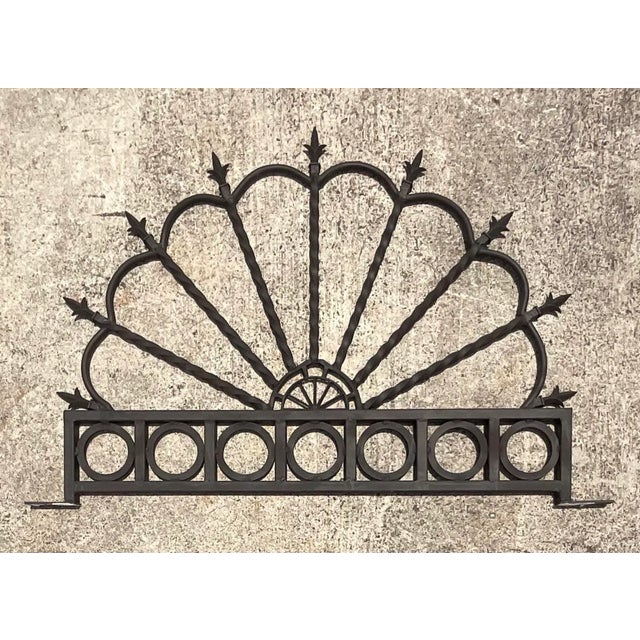 Boho Chic Vintage Boho Wrought Iron Arch For Sale - Image 3 of 6