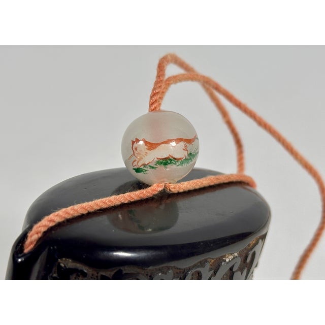 Japanese Antique Japanese Lacquer Inro For Sale - Image 3 of 12