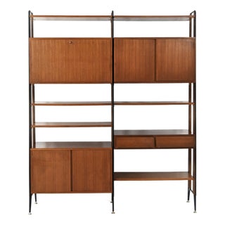 Italian Wall Unit, 1950s For Sale