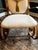Metal Vintage Hollywood Regency Gilt Metal Ribbon Rocking Chair For Sale - Image 7 of 17