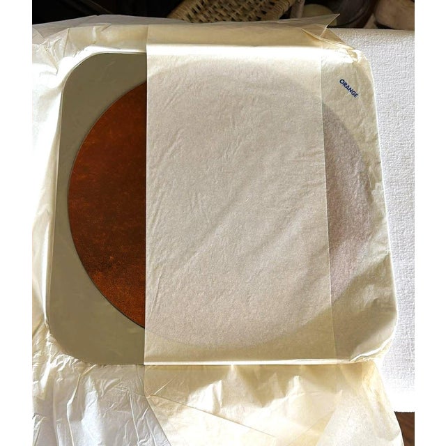 1960s Mid Century Modern Bouilett Bourdelle Serving Tray Elegant Entertaining Minimalist Luxury (#2pr) - Set of 2 For Sale - Image 12 of 17