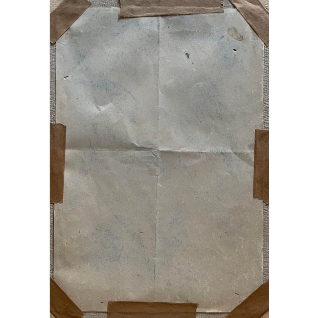 Important and very rare pastel drawing by one of the greatest Italian artists of the 20th century Antonio Mancini. It...