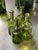 1920s Bubbled Glass Water Bottles, France, 1925, Set of 17 For Sale - Image 5 of 14