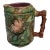 Majolica Pottery Jug Dogwood Pattern C 1870 For Sale