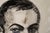 2000 - 2009 Unknown, Depicting a Mans Face, 20th Century, Paper For Sale - Image 5 of 10