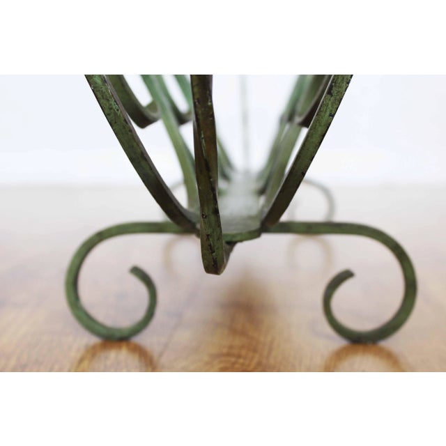 Mid-Century Metal Magazine Rack, 1950s For Sale - Image 11 of 12