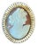Vintage Victorian 12k Handcarved Cameo Pendant For Sale