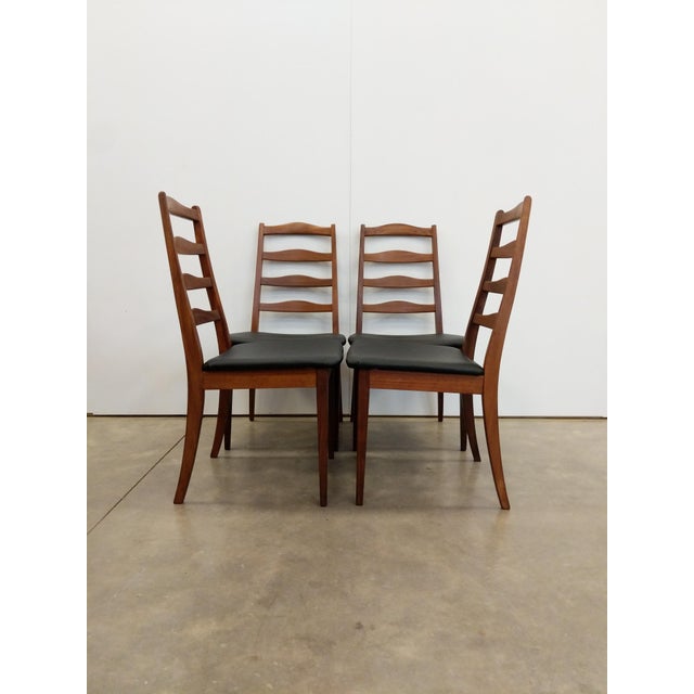 1960s Set of 4 Vintage Mid Century Modern Dining Chairs by G Plan For Sale - Image 5 of 9