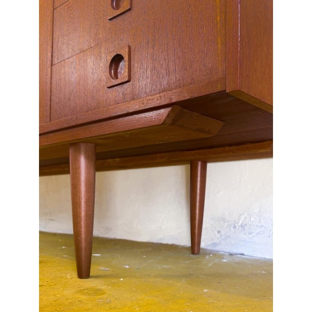 Wood Mid-Century Danish Sideboard, 1950s For Sale - Image 7 of 10