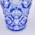 1930s Art Deco Blue Cut-to-Clear Crystal Constellation Vase by Steven & Williams, 1930s For Sale - Image 5 of 18