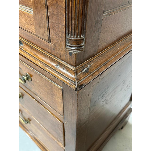 Welsh Cupboard in Oak, 18th Century For Sale - Image 12 of 13