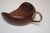 Italian Modernist Crumb Pan / Dust Pan in Teak and Brass For Sale In New York - Image 6 of 12