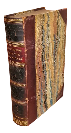 1791 7th Edition Demosthenis Selectae Orationes by Richard Mounteney
