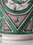 Mid-20th Century Spanish Revival Green Ceramic Table Lamp with Silk Shade, 1970s For Sale - Image 15 of 18