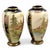 Hand-decorated Japanese export vases by Tashiro (田代), Yokohama, c. 1920–30s. The finely potted earthenware bodies carry an...