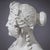 Art Nouveau Female Bust with Vine Leaves, Early 20th Century, Plaster For Sale - Image 4 of 9