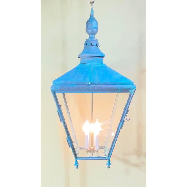 Transform your entryway, porch, or living space with a true conversation piece—a stunning, one-of-a-kind antique street...