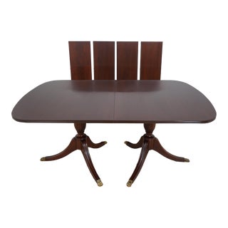 Henkel Harris Model 2208 Mahogany Dining Room Table For Sale